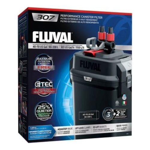 Filtro Externo Canister Fluval 307 Acuarios Hasta 330 Lt