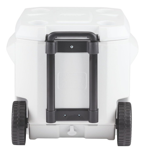 Hielera Coleman C/ruedas Blanca 40qt 60 Latas Blanco