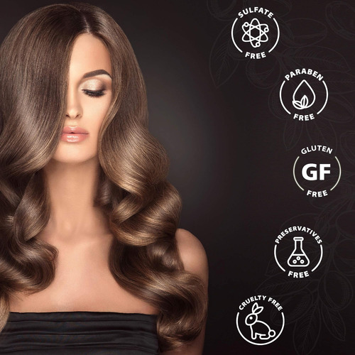 Conjuntos De Shampoo E Condicionador De Óleo De Argan Marroq