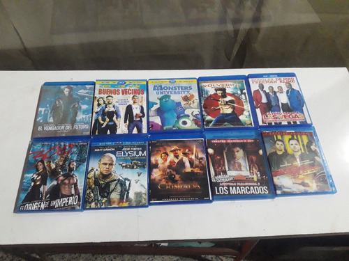 Lote De 38 Peliculas Blue Ray Copias - En Congreso-