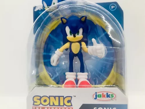 Boneco Sonic Articulado 10cm O filme - Jakks - Fabrica da Alegria