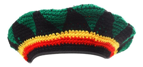 Nuevo Gorro Rasta Tam Hat Jamaica Tam Acrílico Multicolor A
