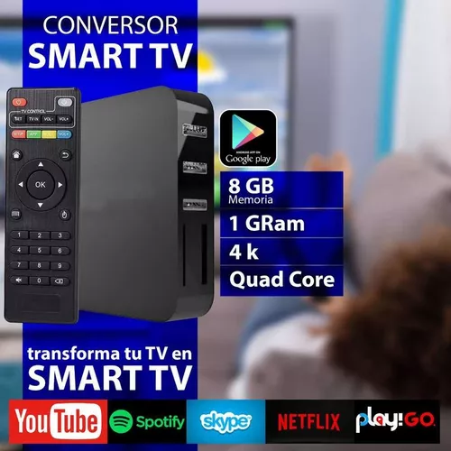 Preferencia Mujer salario Convertidor Smart Tv Convertir Tv Box Android Hd 4k Usb