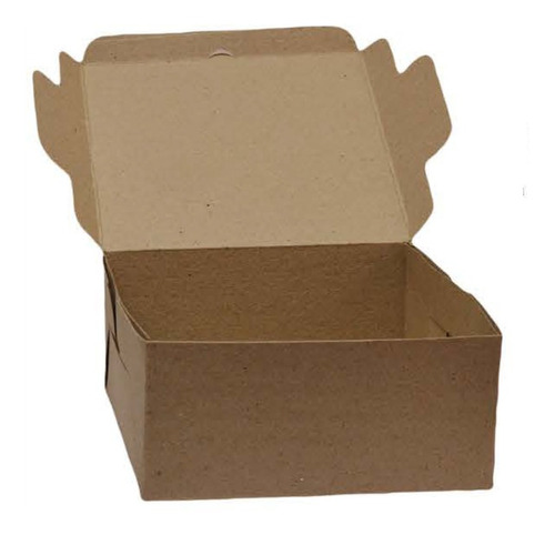 Caja De Cartón Para Envío Delivery Comida Envase( Six Pack)