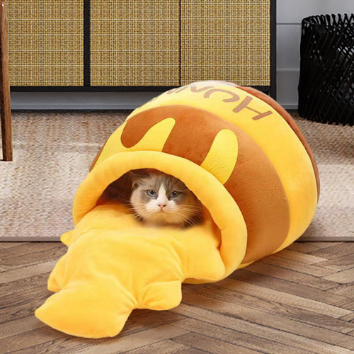 Cama Para Gatos, Cama Para Dormir, Nido Con Fondo