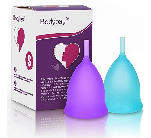 Bodybay Copa Menstrual Con Garantía Estupendo, Juego De 2