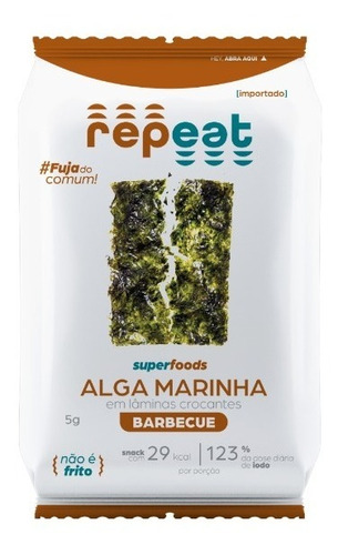 Snack Alga Barbecue Repeat