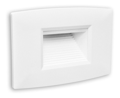 Balizador Branco Led 2w Embutir Caixa 4x2 6000k