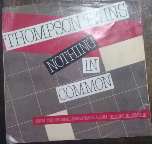 Compacto Vinil Thompson Twins Nothing In Common Ed Us 1986