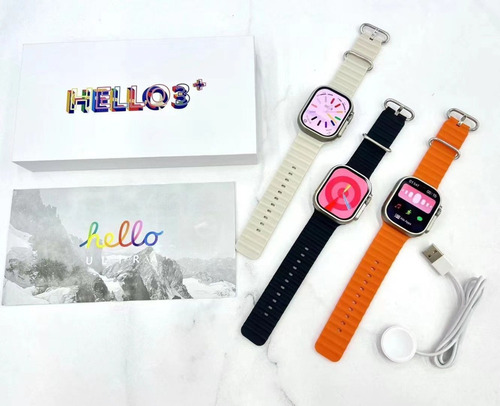 Reloj Inteligente Hello Watch 3+ Amoled 4g Rom Ultra 2 Con M