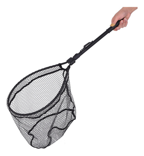 Fly Fishing Dip Net, Liga De Alumínio Portátil, Dobrável Rap