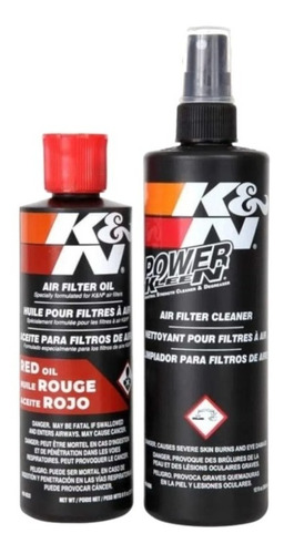 Imagen 2 de 5 de K&n Recharger Kit 99-5050. Limpiador Filtro De Aire Y Aceite