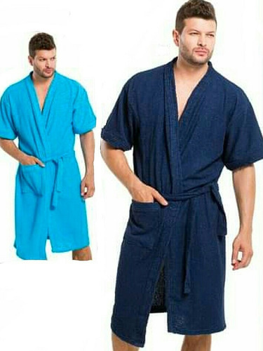 Salida Baño Toalla Hombre Mujer Linea Pijama Regalo Papa