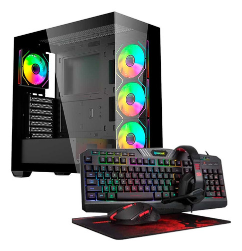 Kit Pc Gamer Ryzen 5 5500 Ram 32gb Ssd 1tb Rtx 4060 Con Wifi