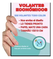 Comprar 500 Volantes Todo Color Económicos! Oferta