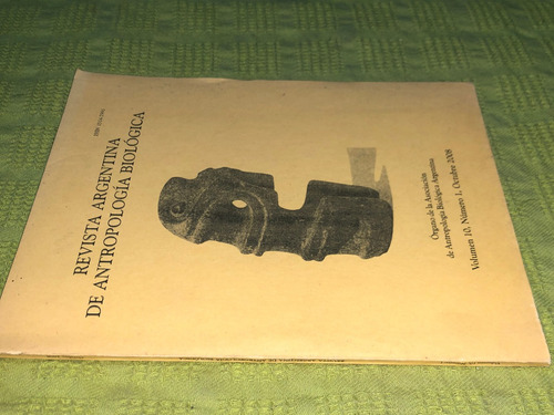 Revista Argentina Antropología Biológica V. 10/ N° 1, 20o8 (Usado)