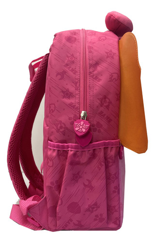 Mochila Paw Patrol Skye Con Capucha 3d Para Niñas