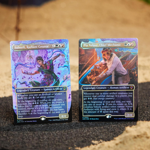 Magic The Gathering Aetherdrift Commander Deck-energía Viva