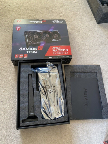 Imagen 4 de 4 de Msi Radeon Rx 6800 Xt Gaming X Trio