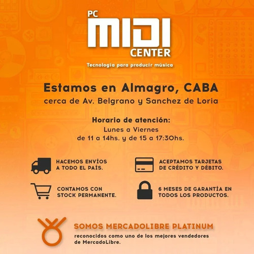 Soporte De Módulo De Batería Electrónica Midiplus