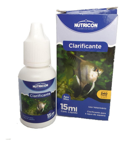 Clarificante 15 Ml Nutricon Para Aquarios Peixes