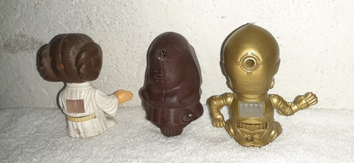 Star Wars Guerra De Las Galaxias Lucasfilm Cabezones 3x1 (Usado)