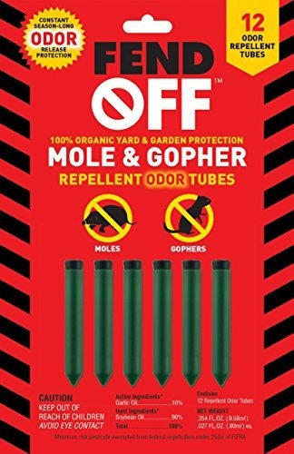 Repelente De Plagas - Fend Off Mole And Gopher Organic Odor 