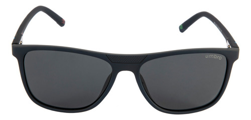 Lentes De Sol Umbro Casual Mod 507 C3 Polarizados Obscuro Lente Negro Varilla Negro Armazón Negro