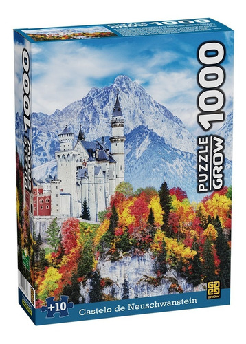 Puzzle 1000 Peças Castelo De Neuschwanstein Grow