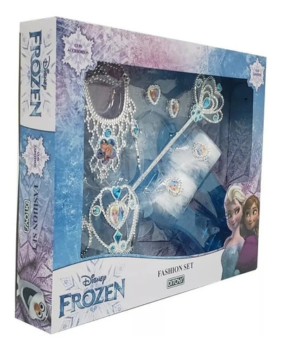 Frozen Set Fashion Ditoys Corona Zapatos Y Accesorios