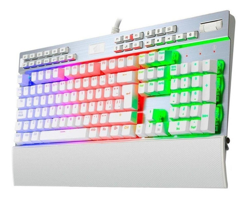 Imagen 3 de 5 de Teclado Gamer Redragon Yama K550 Qwerty Switc Purple Español