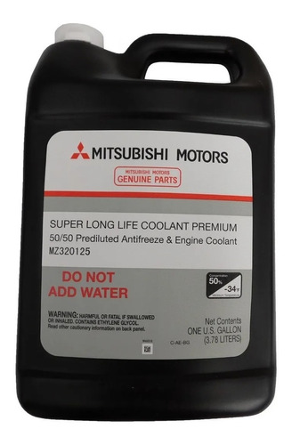 Refrigerante Mitsubishi Original Premium 50/50   3.78l