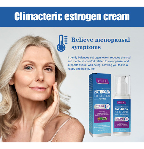 Para 2×crema Progesterona Y Progesterona For Mujer, Sin Soja