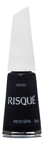 Risqué Cremoso Esmalte De Uñas Color Negro Sepia