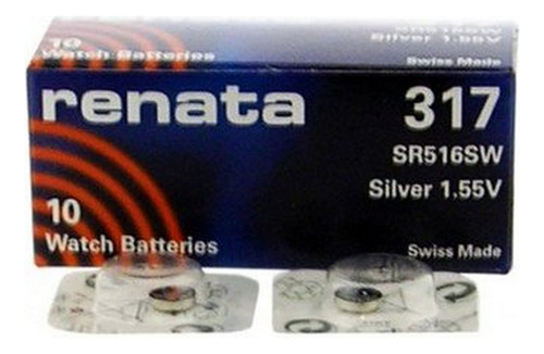 Renata Reloj Bateria Fabricado Suiza 317 o Sr516sw