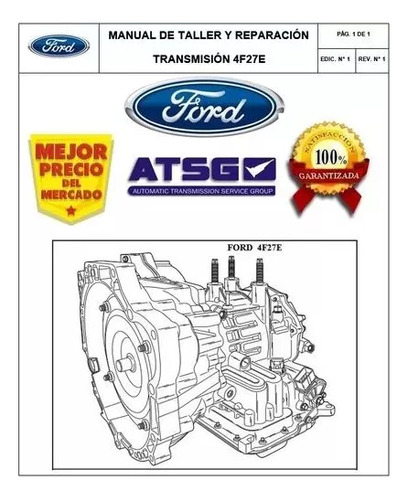 Manual Taller Caja 4f27e Fiesta Ecosport Focus Mazda 2356