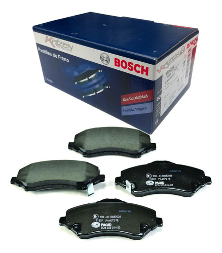 Pastillas Freno Delanteras Bosch Jeep Cherokee 2007 Adelante