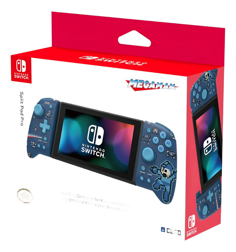 Hori Split Pro Mega Man De Consola Nintendo Switch Mega Man