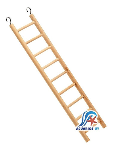 Escalera De Madera Para Periquitos Y Loros. Ferplast 38cm