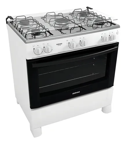 Fogão De Piso Itatiaia Star Ng 5 Bocas A Gás Branco 127/220V Tipo De Conexão Gás Engarrafado Cor Branco Voltagem 127/220V