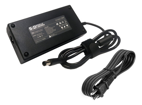 Cargador Para Laptop Dell 19.5v 9.23a, 180w,  7.4x5.0mm