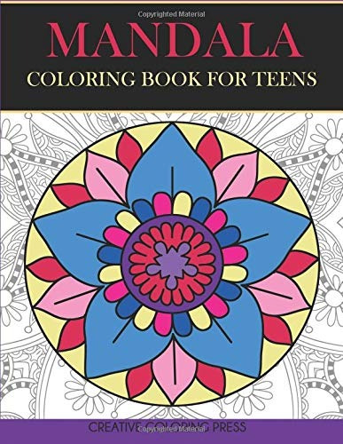 Libro De Colorear Mandala Para Adolescentes Relajate Y Divie