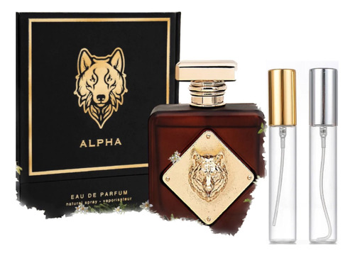 10 Mililitros De Alpha Edp Fragrance World Nicho Decant