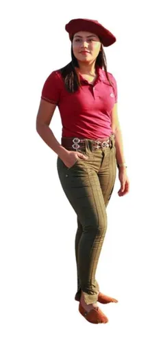 Calça de cheap gaucho feminina