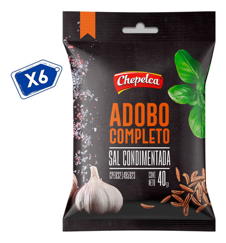 Adobo Completo Chepelca 40gr 6 Unds