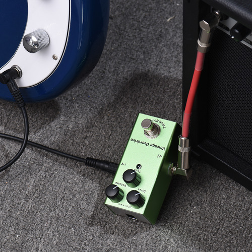 Pedal De Efectos Overdrive Eléctrico Con Pedal Mini Pedal In