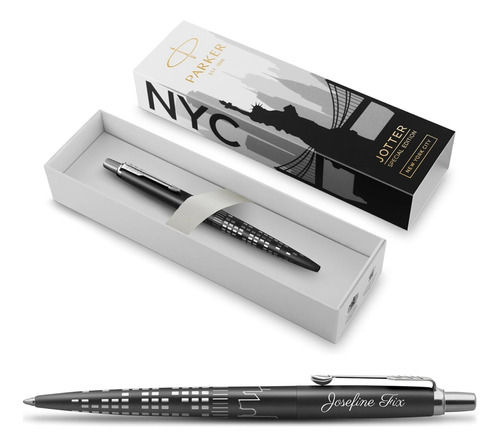 Lapicera Boligrafo Parker Jotter New York City Apto Grabado