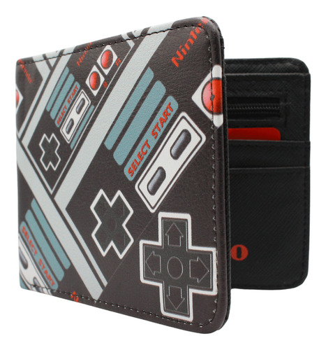 Cartera Inspirada En Nintendo Control Mando Nes Billetera Pu Nintendo 1985 Mando De Nes