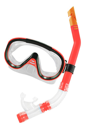 Kit Mergulho Snorkel Play - Albatroz Fishing - Opções Cores Cor Vermelho