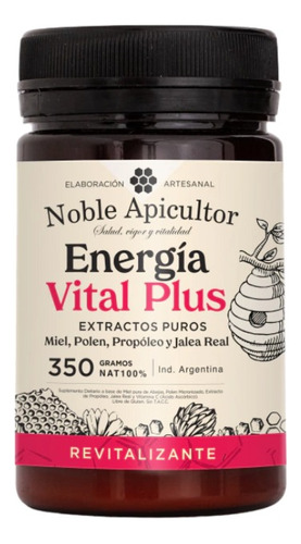 Energía Vital Plus Noble Apicultor Natural 350 Gr